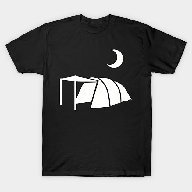 Tent T-Shirt by Designzz